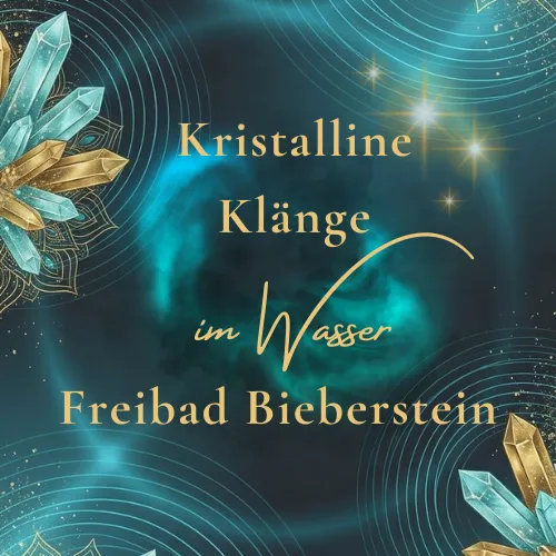Kristalline Klänge im Wasser